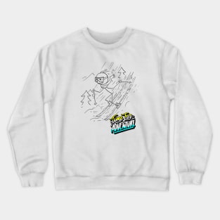 time for adventure Crewneck Sweatshirt